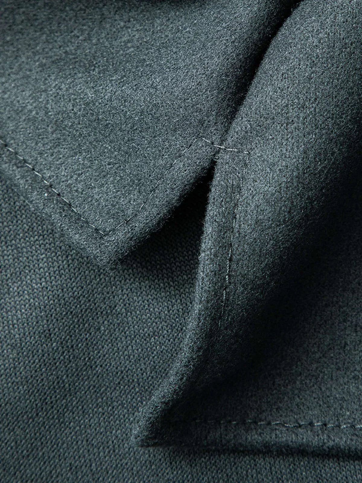 Asymmetrical Round Neck Knit Coat With Scarf - LA FEMME WANDERER