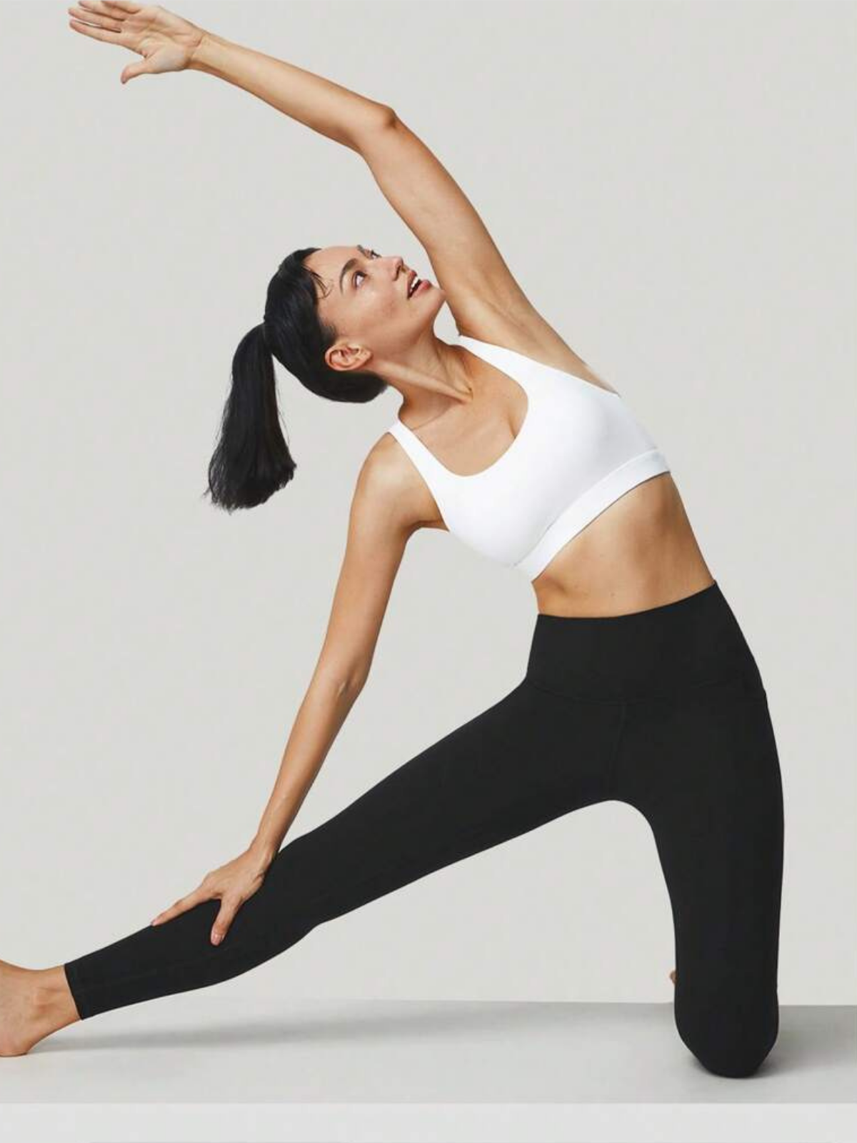 Soft Move High Rise Leggings AWith Four Way Stretch Tactel Fibre For Yoga Studio For All Levels