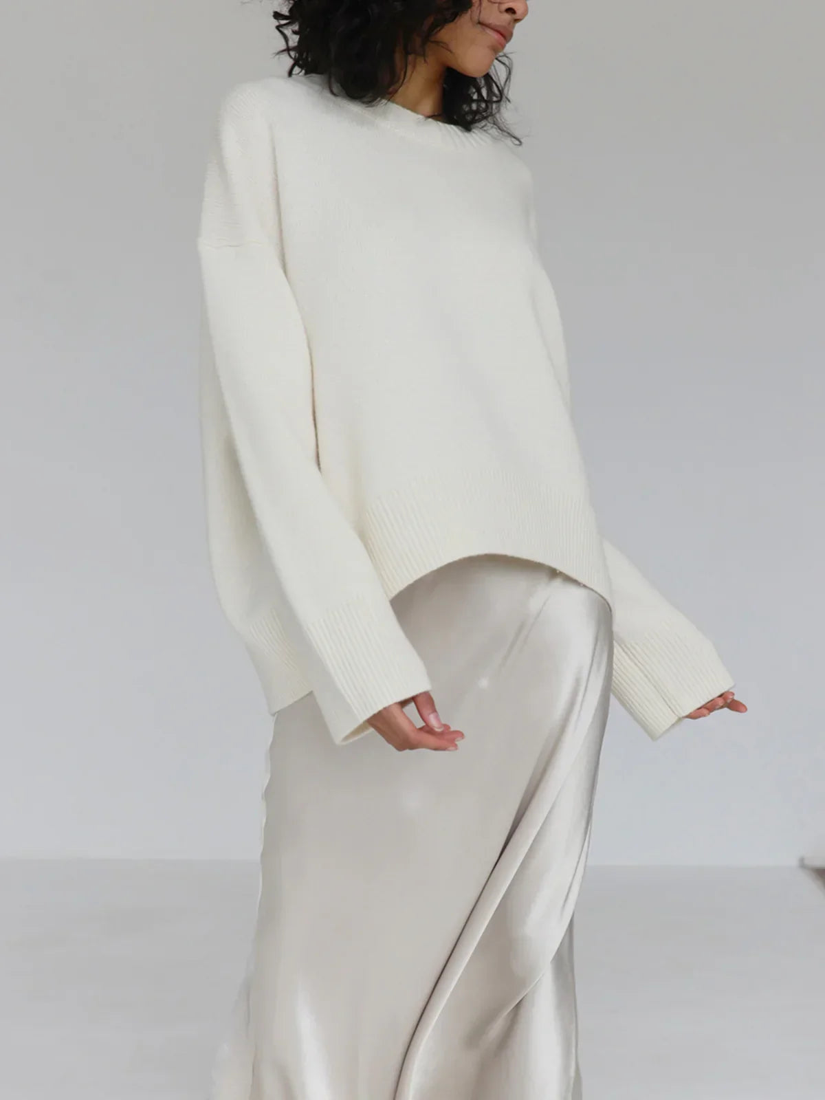 Candyfloss Oversized Pullover Sweater - LA FEMME WANDERER