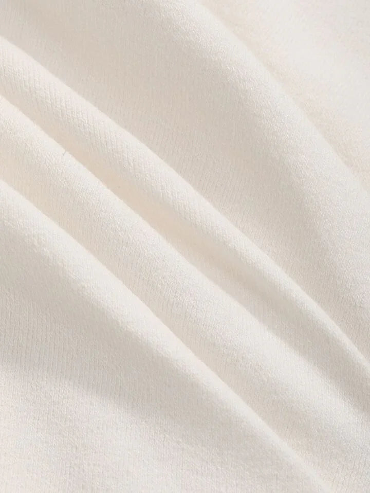 Casual Chic Solid Color Funnel Neck Blouse - LA FEMME WANDERER