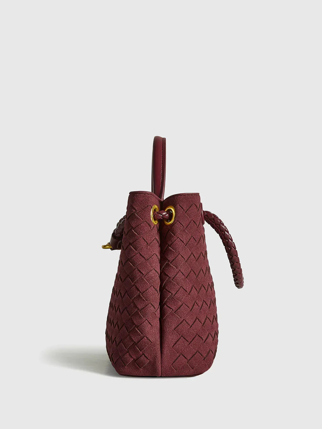 Burgunderfarbener Look - 3