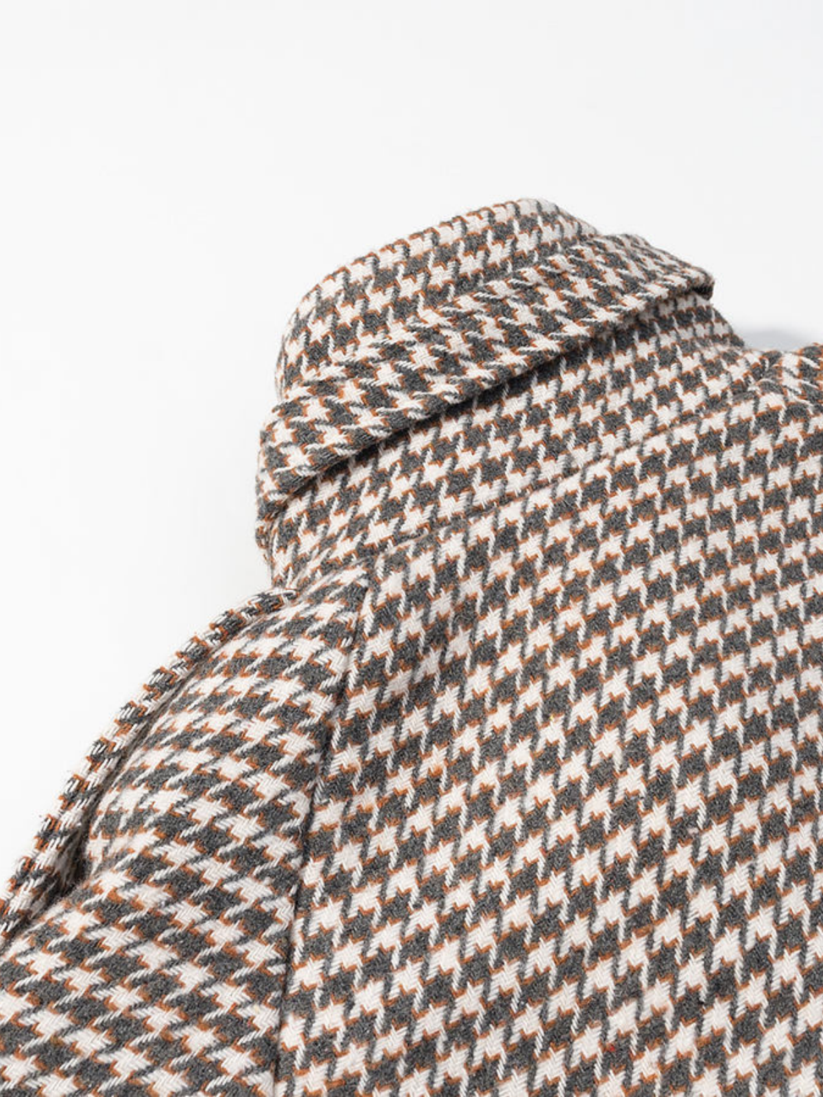 Vivienne Houndstooth Cropped Trench Jacket