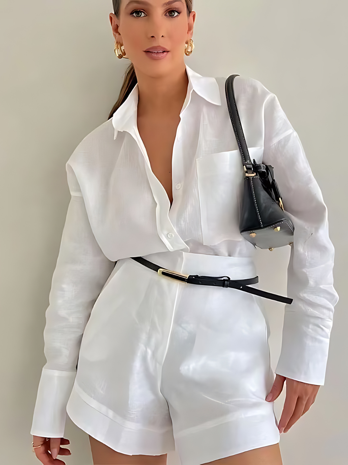 Summer Short & Shirt Matching Suit - LA FEMME WANDERER