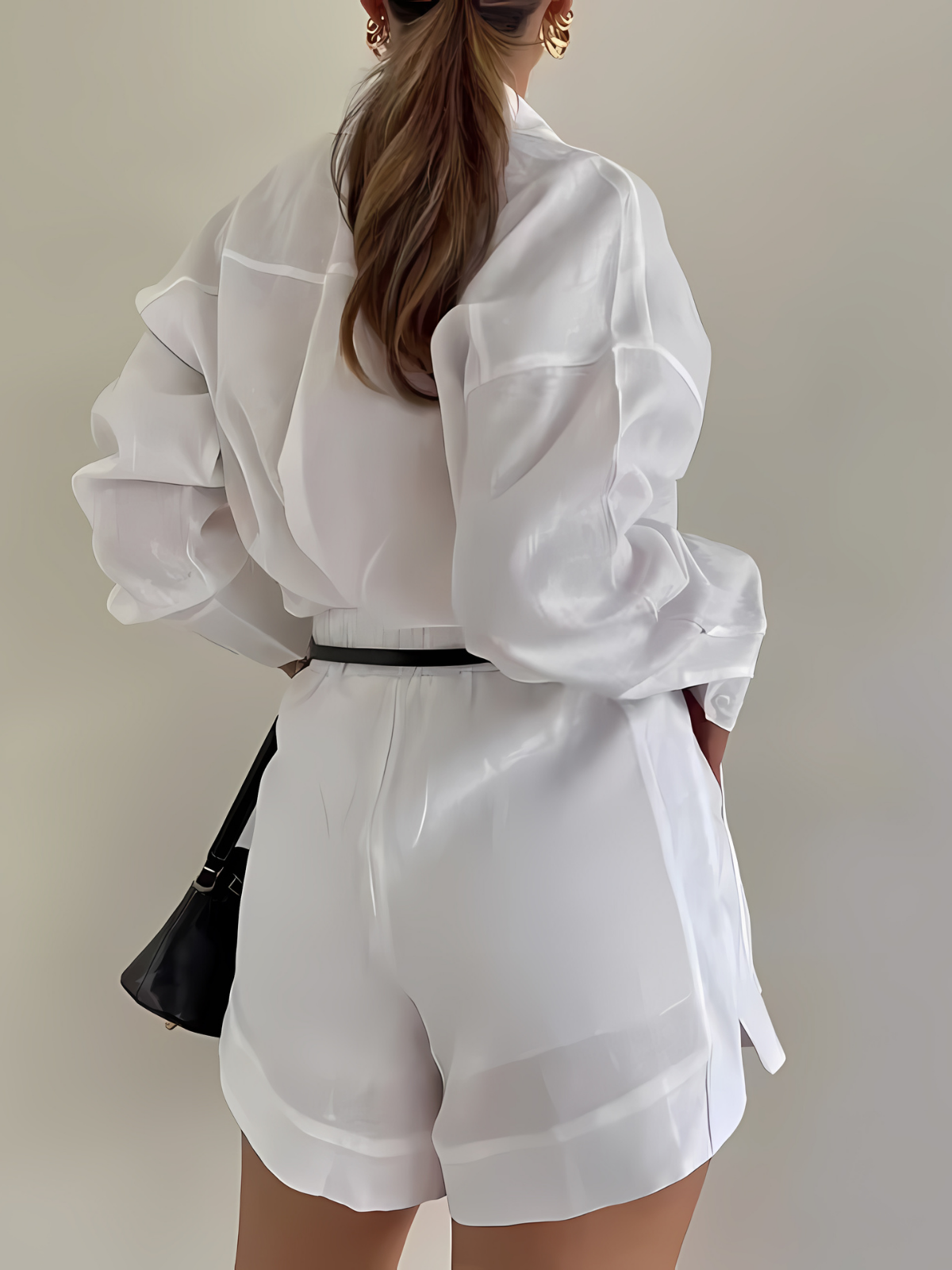 Summer Short & Shirt Matching Suit - LA FEMME WANDERER