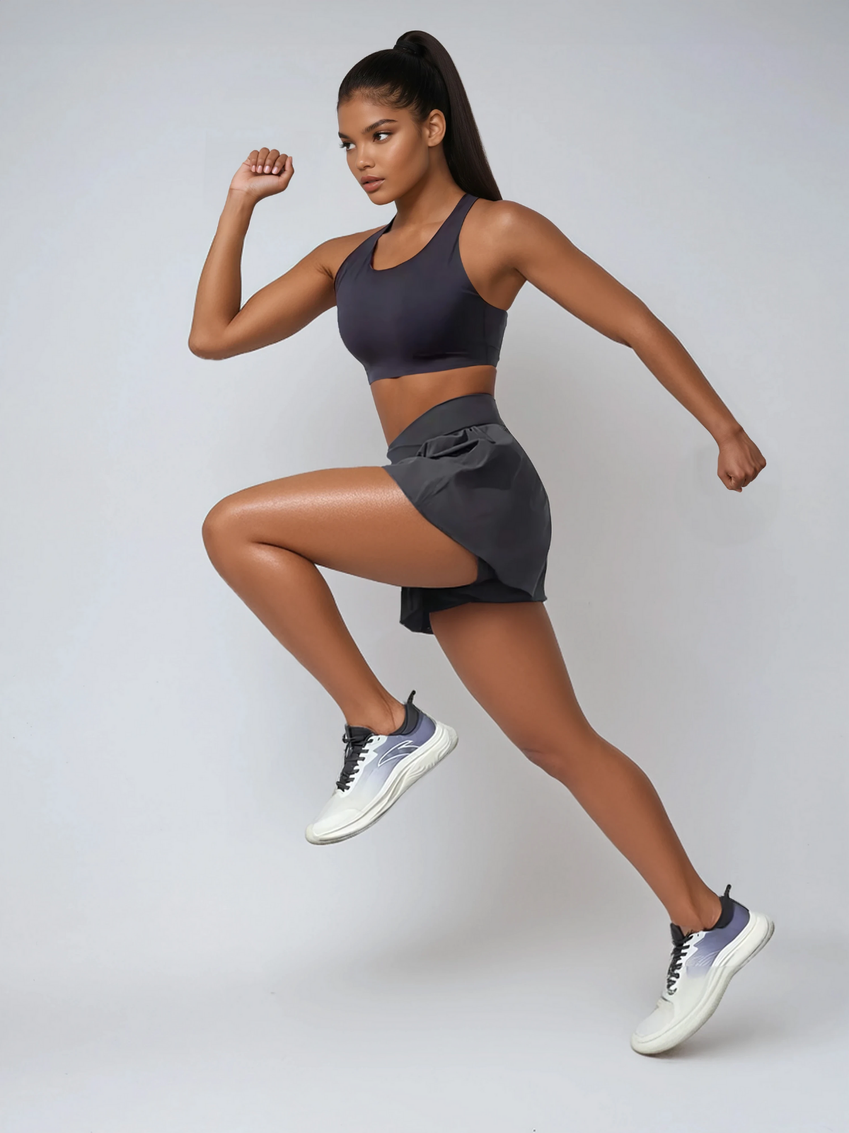 SweatProof Run Shorts Mid Waist Pockets Quick Dry