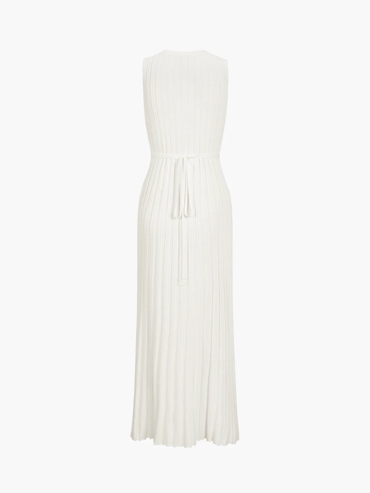 Camille Knit Pleat Maxi Dress - LA FEMME WANDERER