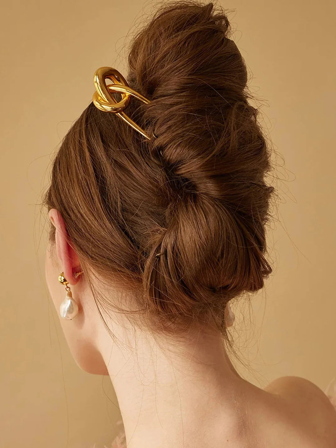 Stainless Knotted Hairpin - LA FEMME WANDERER
