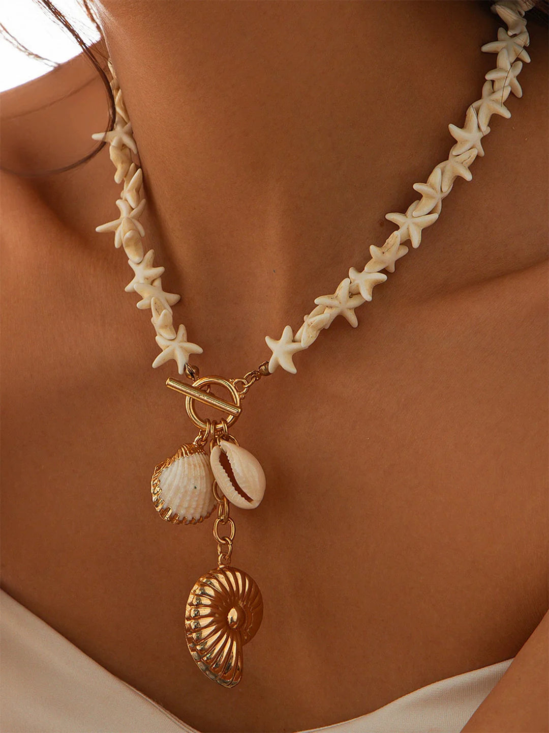Bohemian Style Pendant Beaded Necklace - LA FEMME WANDERER