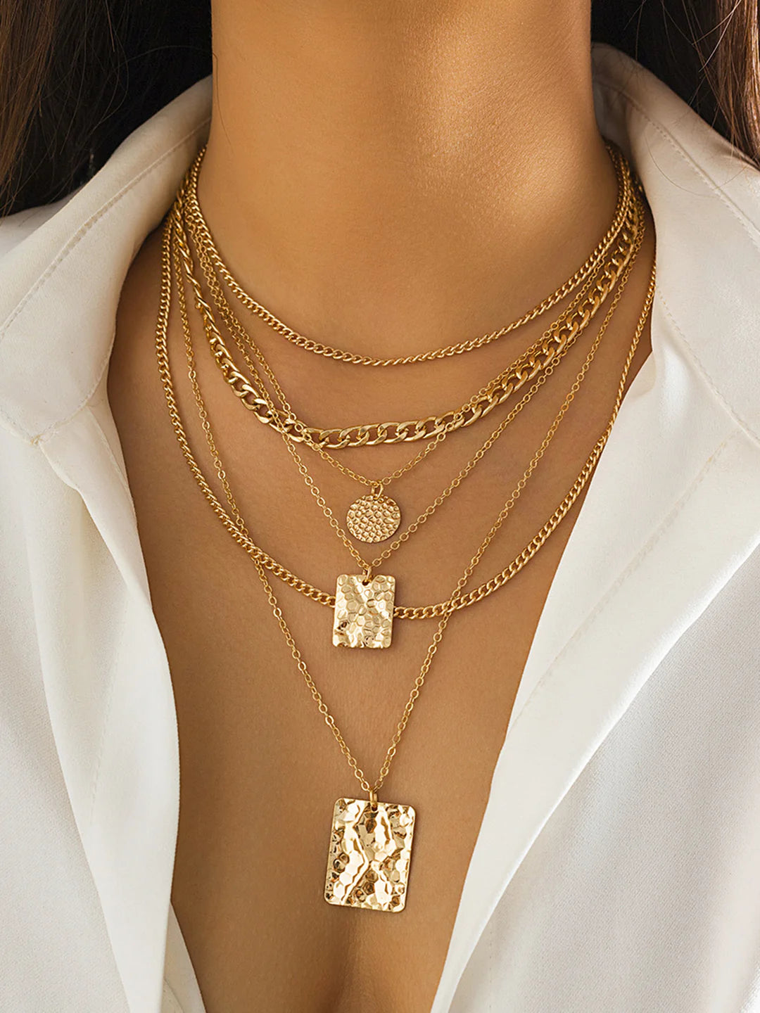 Multi Strand Necklace - LA FEMME WANDERER