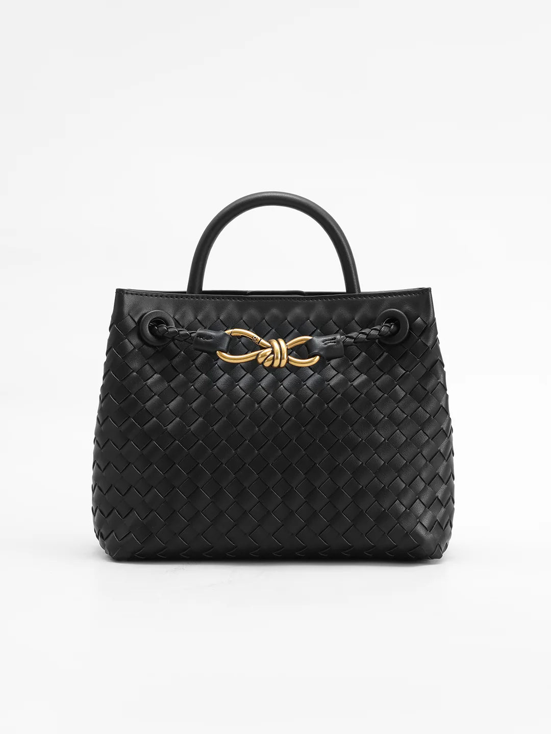 Metal Handle Bag - LA FEMME WANDERER