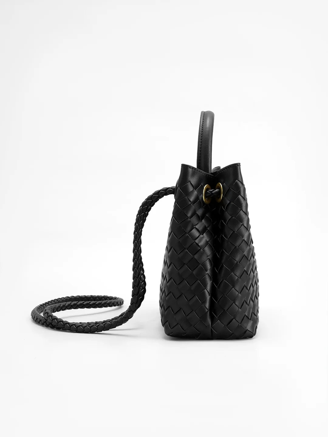 Metal Handle Bag - LA FEMME WANDERER