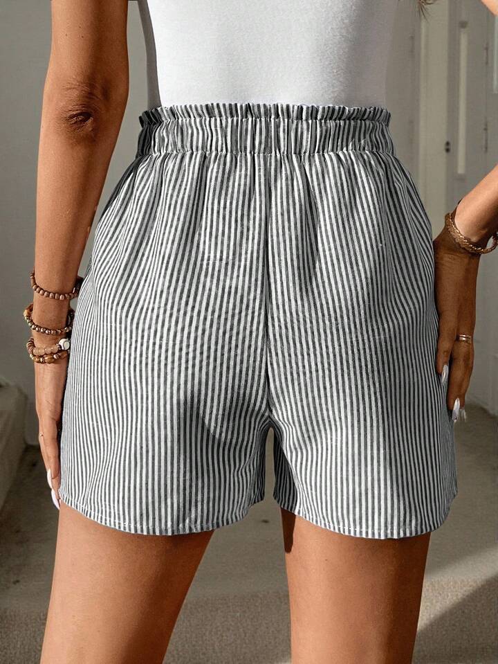 High Waist Drawstring Shorts – Effortless Summer Wardrobe Essential