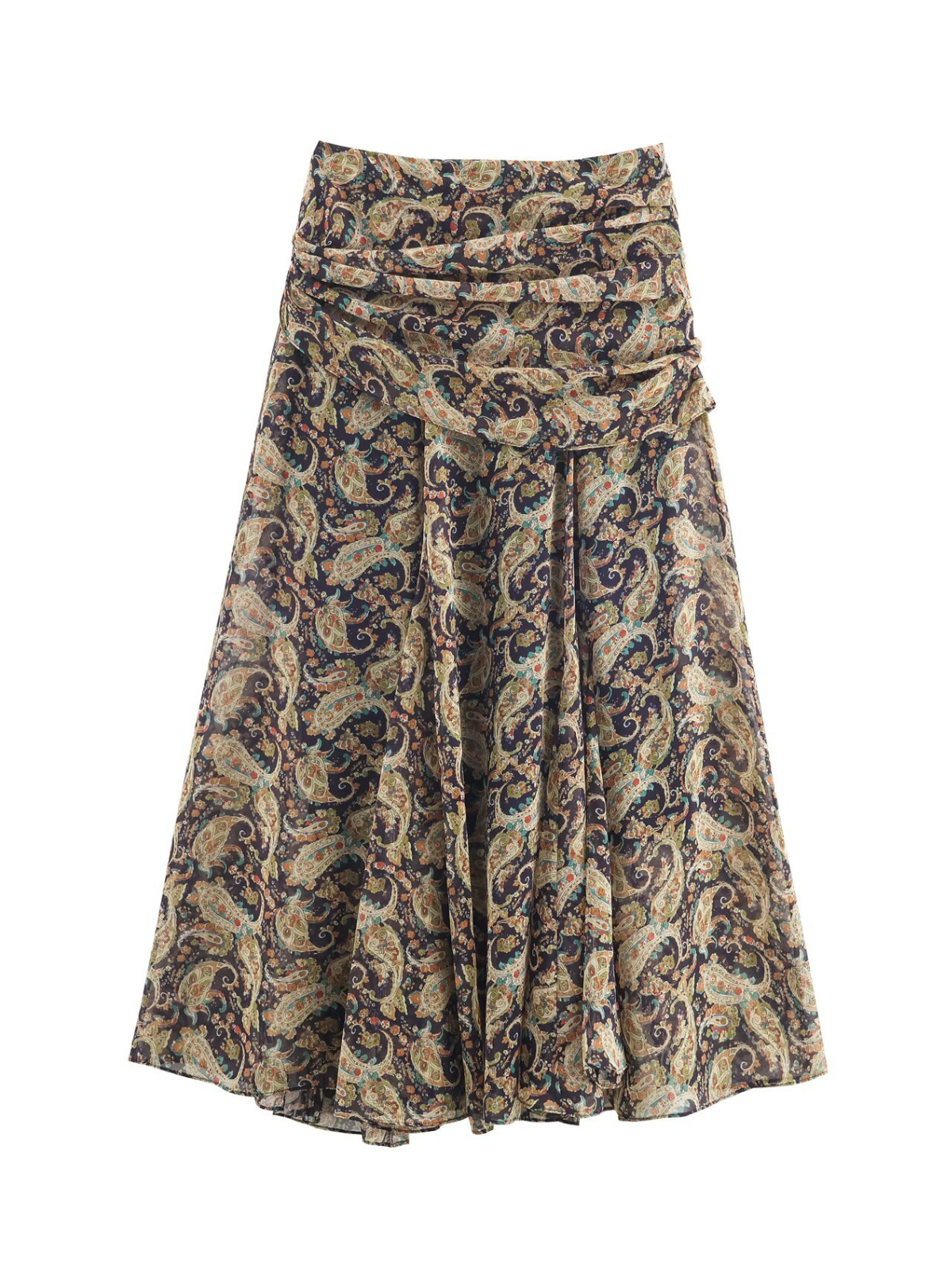 Floral Slim High Waist Mini Skirt